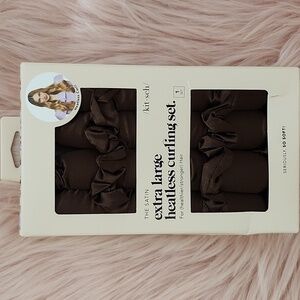 Brand New KITSCH THE SATIN EXTRA LARGE HEATLESS CURLING SET